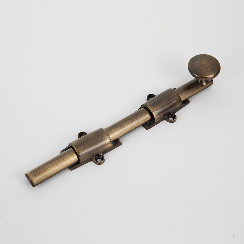 Fermo per mobili hardware per porta con bullone a filo in ottone
